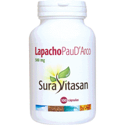 Lapacho Pau D'arco 100 Capsulas | Sura Vitasan - Dietetica Ferrer