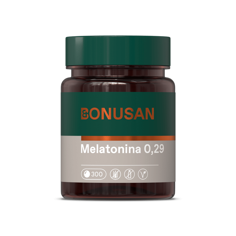 Melatonina 0,29 mg 300 Tabletas | Bonusan - Dietetica Ferrer