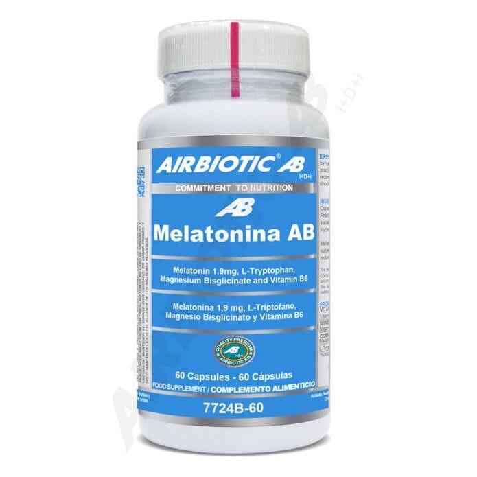 Melatonina 60 Capsulas | Airbiotic AB - Dietetica Ferrer