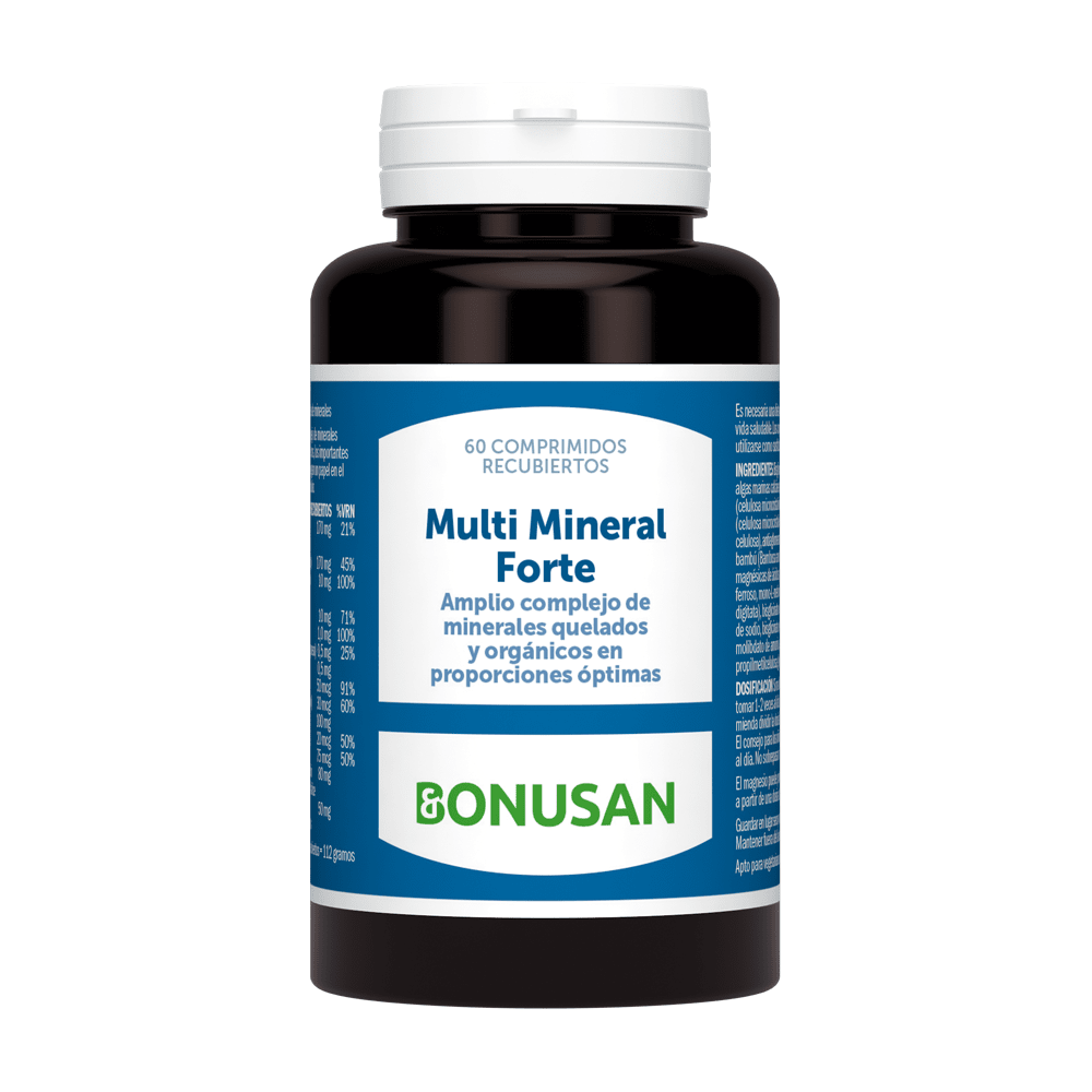 Multi Mineral Forte 60 Tabletas | Bonusan - Dietetica Ferrer