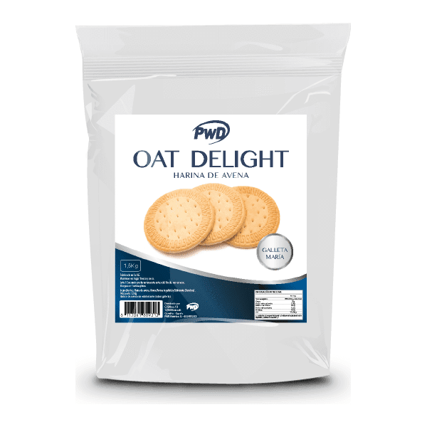 Oat Delight Harina de Avena 1,5 Kg | PWD Nutrition - Dietetica Ferrer