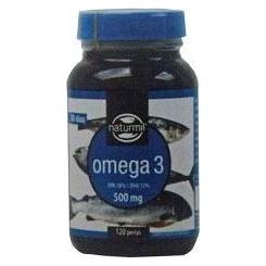 Omega 3 500mg 120 Perlas | Naturmil - Dietetica Ferrer