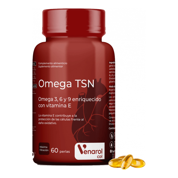 Omega 3 6 9 con Vitamina E 60 Perlas | Herbora - Dietetica Ferrer