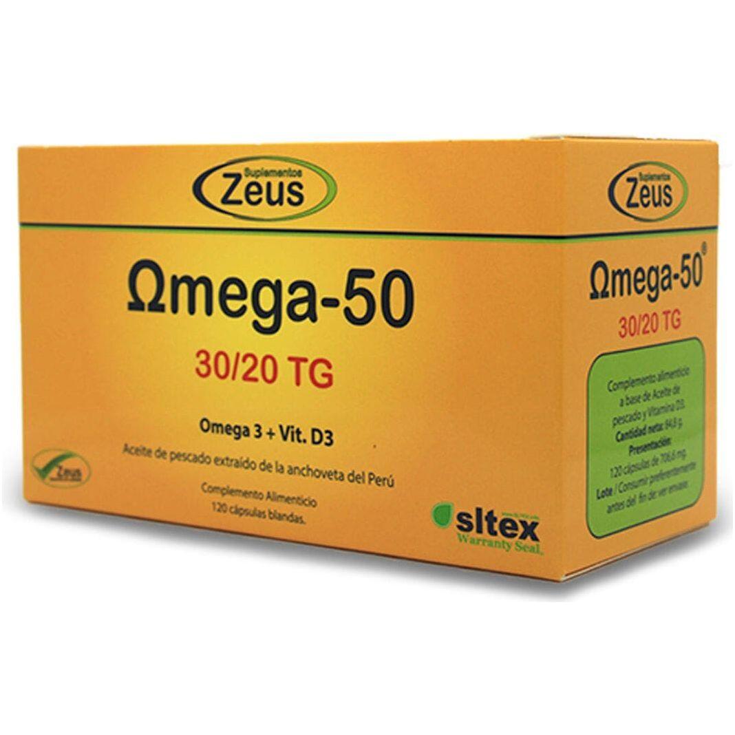 Omega-50 30/20 Tg cápsulas | Zeus - Dietetica Ferrer
