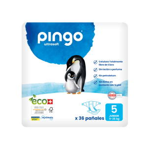 Pañales Talla 5 12-25 Kg 36 Unidades | Pingo - Dietetica Ferrer