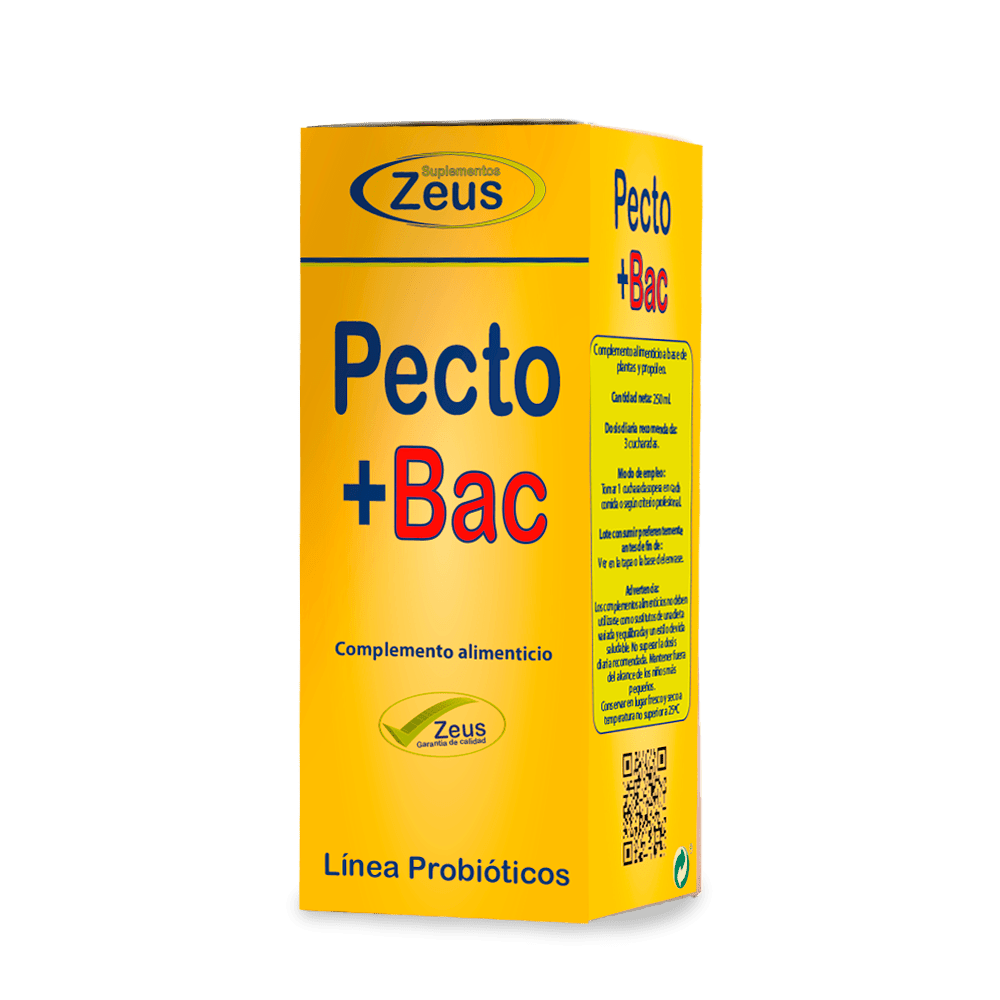 Pecto+Bac 250 ml | Zeus - Dietetica Ferrer
