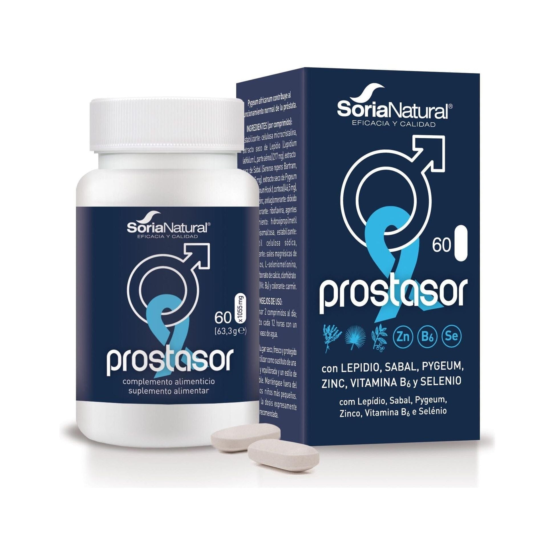Prostasor 60 comprimidos | Soria Natural - Dietetica Ferrer