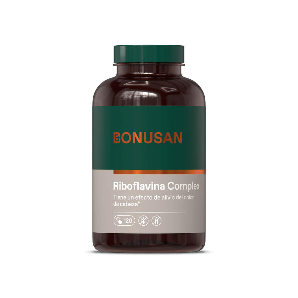 Riboflavina Plus 120 Capsulas | Bonusan - Dietetica Ferrer