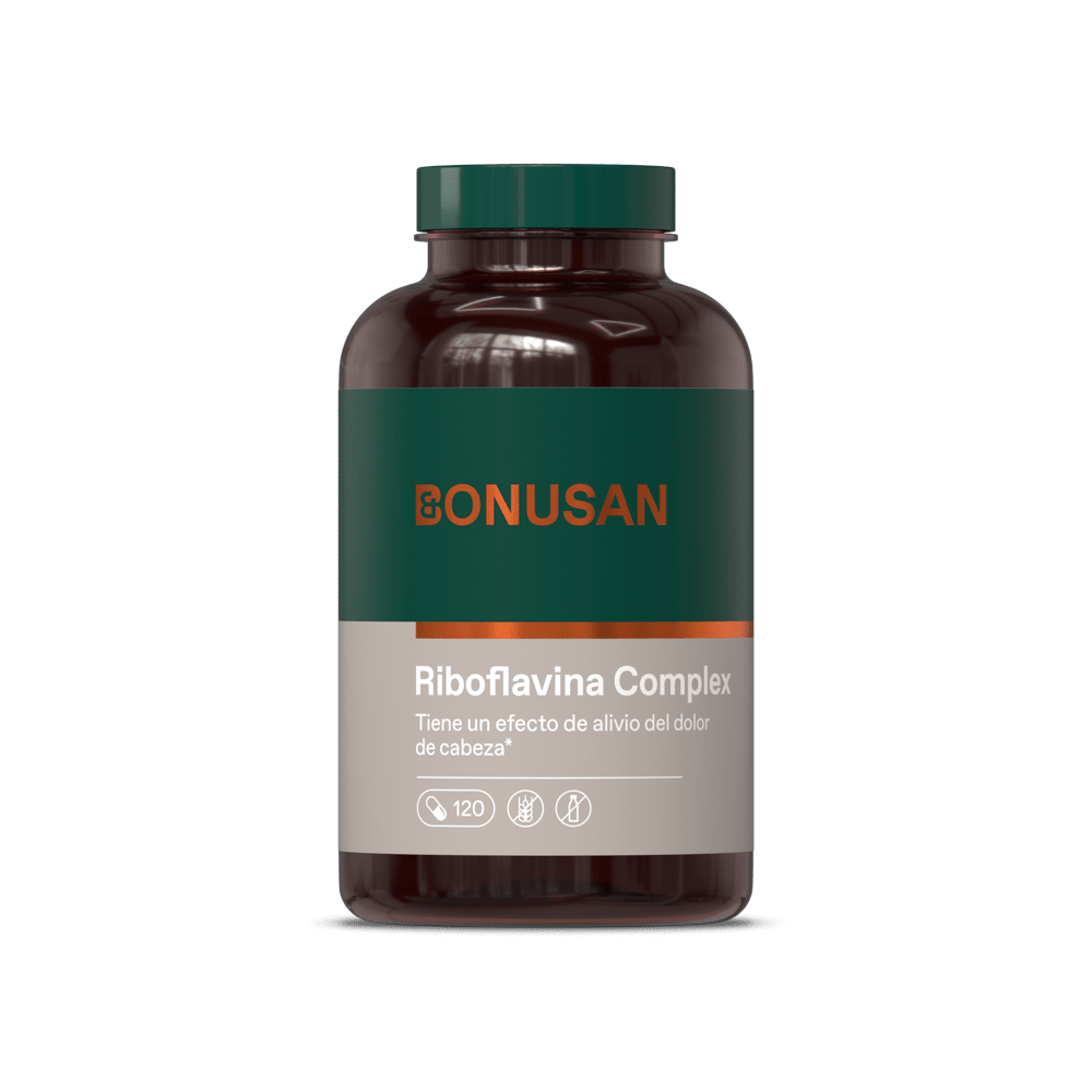 Riboflavina Plus 120 Capsulas | Bonusan - Dietetica Ferrer