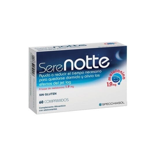 Serenotte Melatonina 1,9 Mg 60 Comprimidos | Specchiasol - Dietetica Ferrer