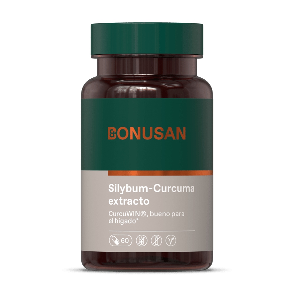 Silybum Curcuma Extracto 60 Capsulas | Bonusan - Dietetica Ferrer