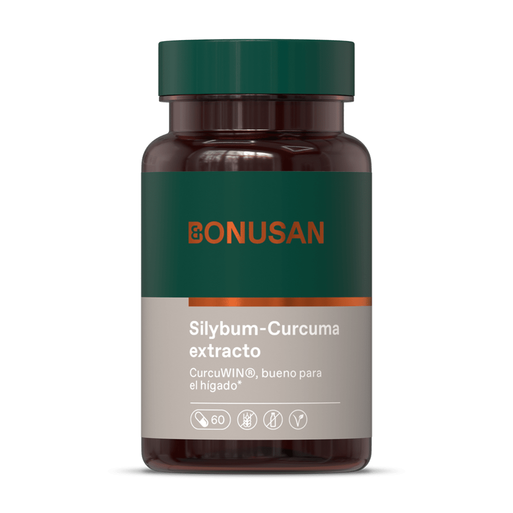 Silybum Curcuma Extracto 60 Capsulas | Bonusan - Dietetica Ferrer