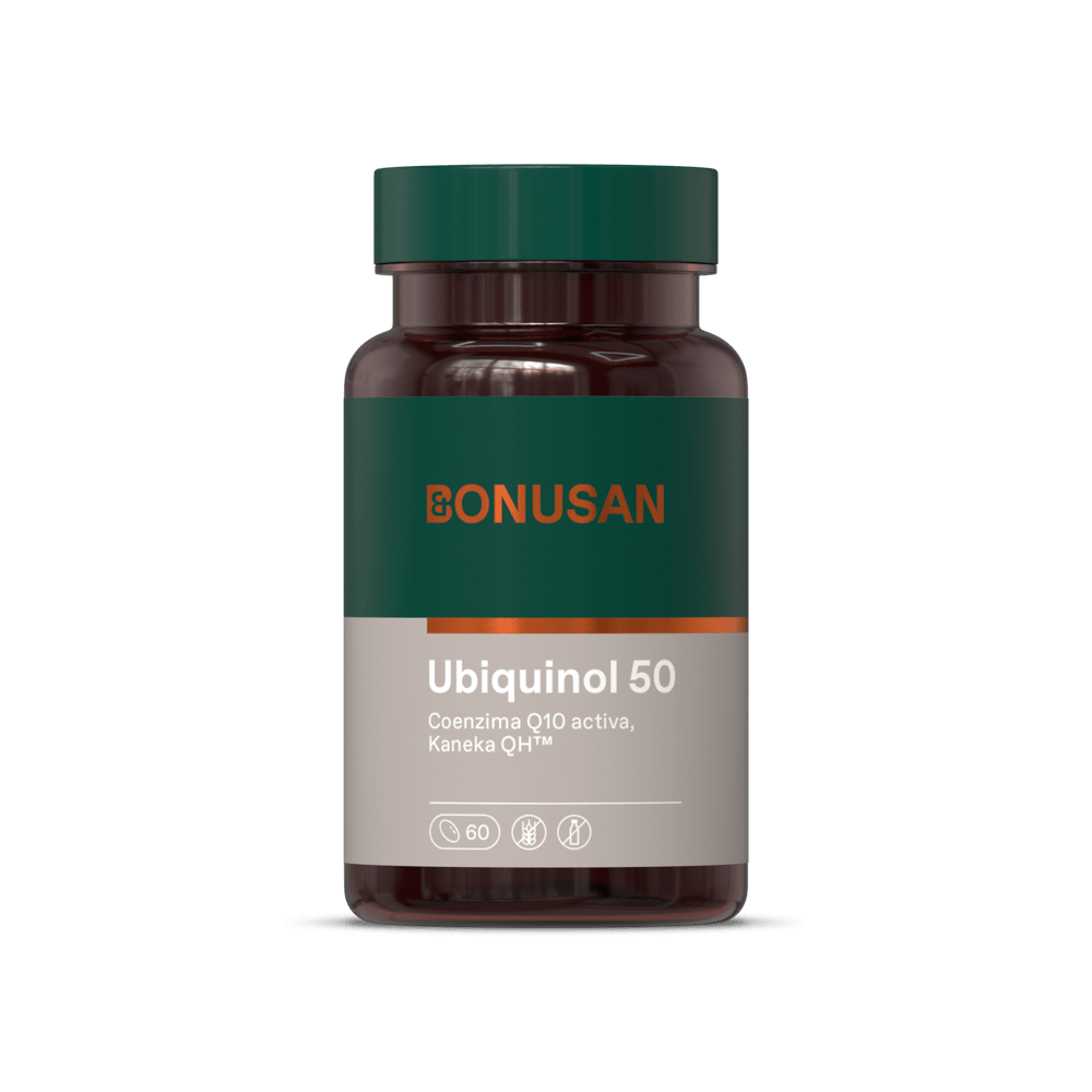 Ubiquinol 60 perlas | Bonusan - Dietetica Ferrer