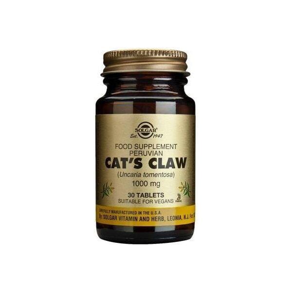 Uña de Gato 1000 Mg 90 Capsulas | Solgar - Dietetica Ferrer