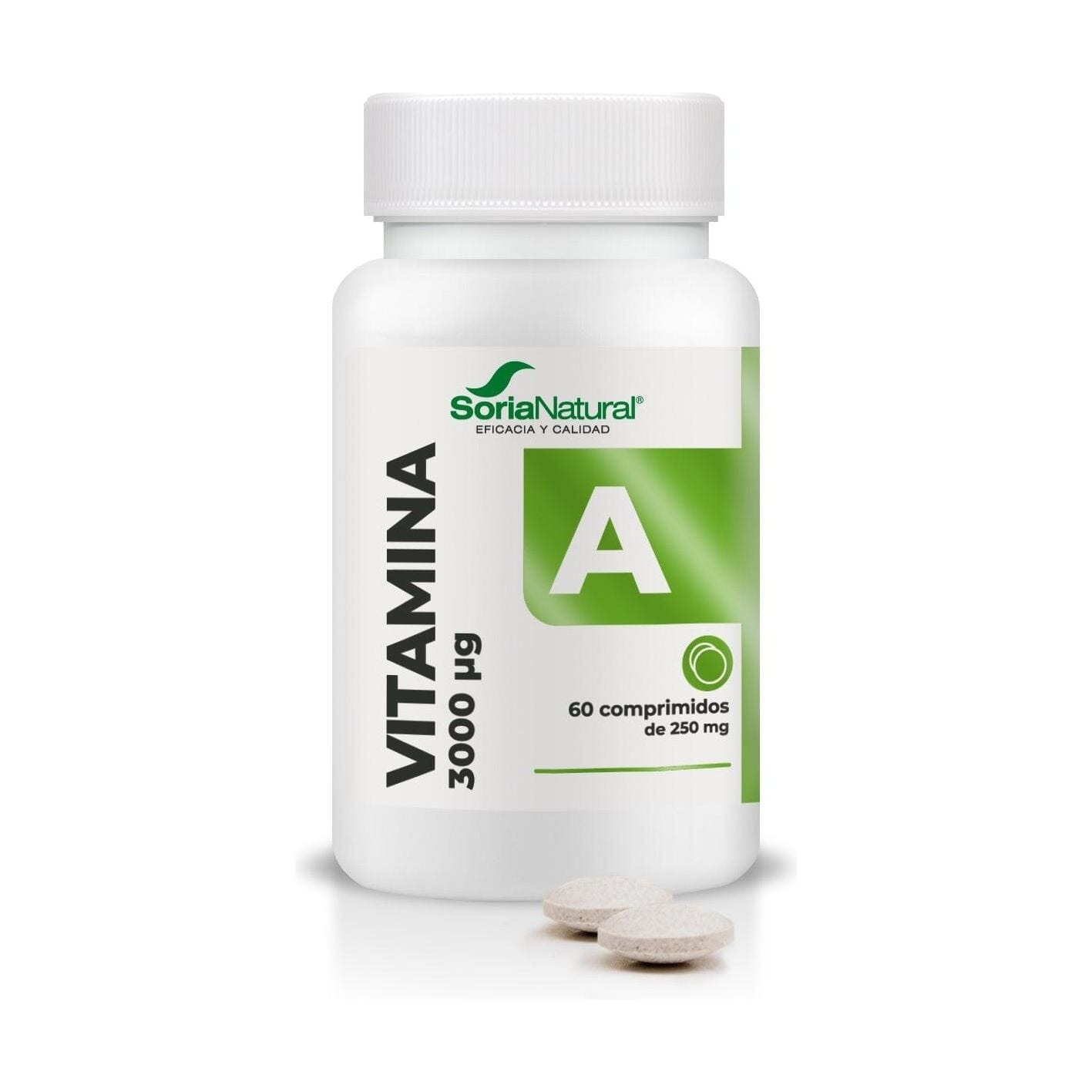 Vitamina A 60 comprimidos | Soria Natural - Dietetica Ferrer