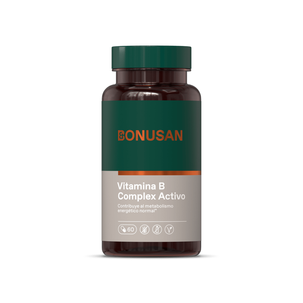 Vitamina B Complejo Activo 60 Capsulas | Bonusan - Dietetica Ferrer