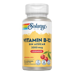 Vitamina B12 2000 Mcg 90 Comprimidos | Solaray - Dietetica Ferrer