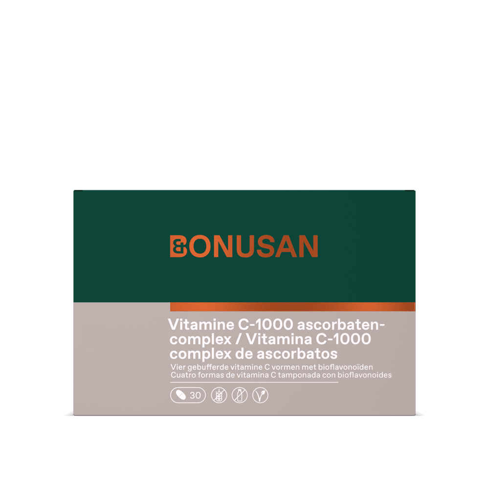 Vitamina C-1000 complejo 30 tabletas | Bonusan - Dietetica Ferrer