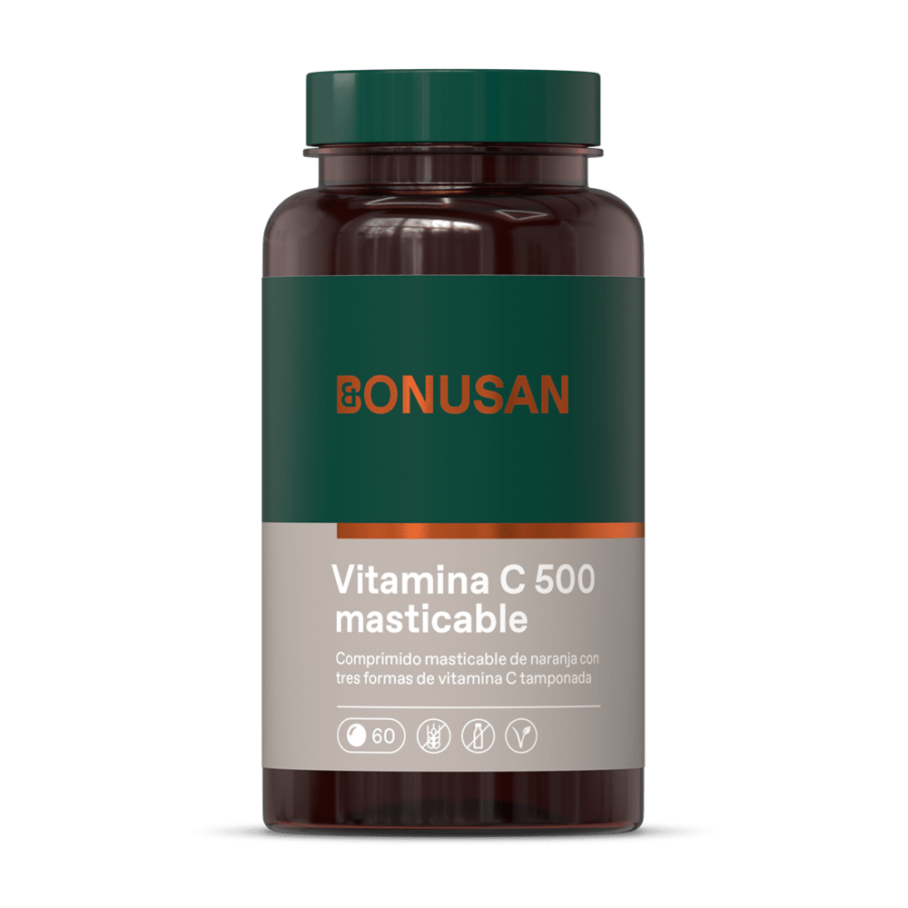 Vitamina C 500 60 Tabletas Masticables | Bonusan - Dietetica Ferrer
