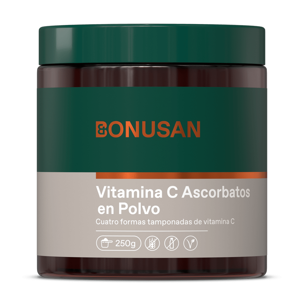 Vitamina C en Polvo Ascorbatos 250 gr | Bonusan - Dietetica Ferrer
