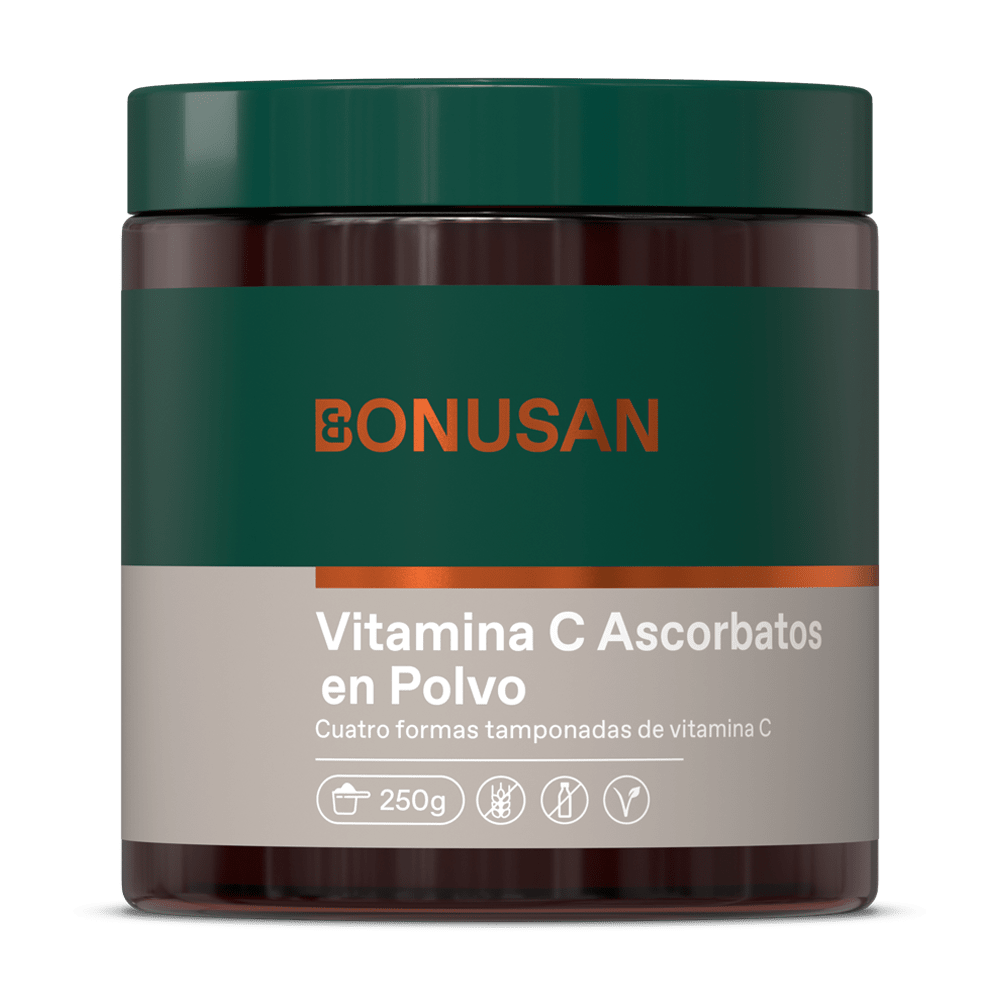 Vitamina C en Polvo Ascorbatos 250 gr | Bonusan - Dietetica Ferrer