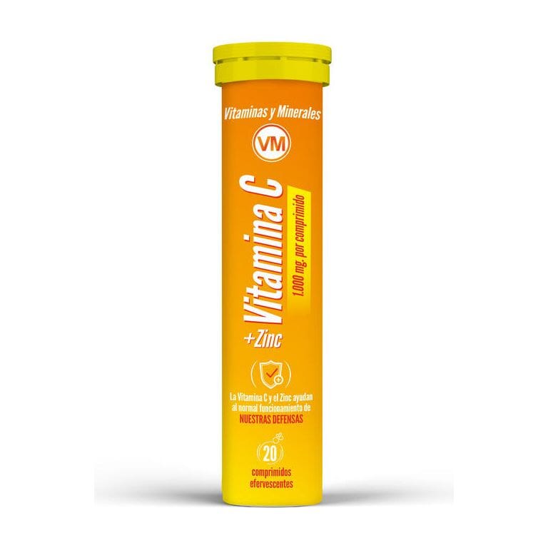 Vitamina C + Zinc 20 comprimidos efervescentes | Ynsadiet - Dietetica Ferrer