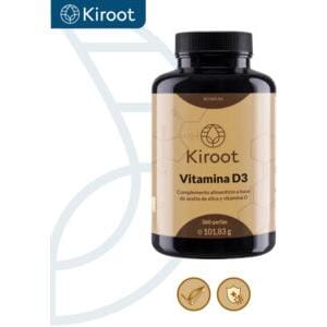 Vitamina D3 360 perlas | Kiroot - Dietetica Ferrer