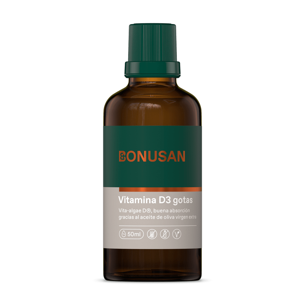 Vitamina D3 5 mcg 200 UI Gotas 50 ml | Bonusan - Dietetica Ferrer