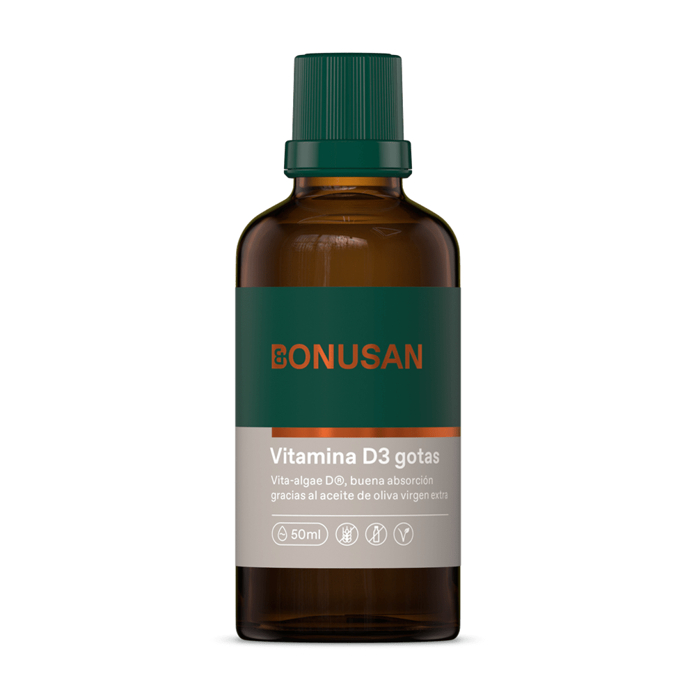 Vitamina D3 5 mcg 200 UI Gotas 50 ml | Bonusan - Dietetica Ferrer