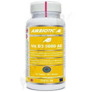 Vitamina D3 5000 UI 90 Tabletas | Airbiotic AB - Dietetica Ferrer