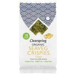 Alga Snack Nori Jengibre Bio 4 gr | Clearspring - Dietetica Ferrer