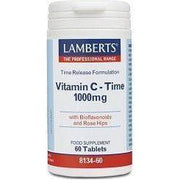 Vitamina C 1000 mg LS con Bioflavonoides y Escaramujo | Lamberts - Dietetica Ferrer