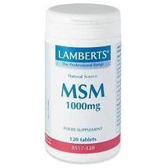 MSM 1000mg 120 Comprimidos | Lamberts - Dietetica Ferrer