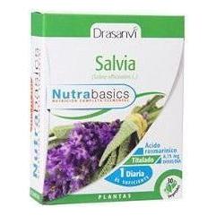 Salvia 30 Capsulas Nutrabasics | Drasanvi - Dietetica Ferrer
