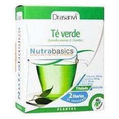 Te Verde 60 Capsulas Nutrabasics | Drasanvi - Dietetica Ferrer