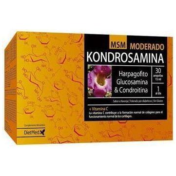 Kondrosamina Msm Moderado 30 Ampollas | Dietmed - Dietetica Ferrer