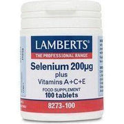 Selenio 200 µg + Vitaminas A+C+E 100 Tabletas | Lamberts - Dietetica Ferrer