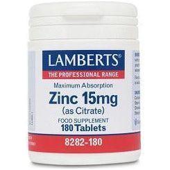 Zinc 15 mg | Lamberts - Dietetica Ferrer