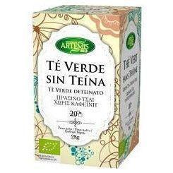 Te Verde sin Teina Bio 20 Filtros | Artemis - Dietetica Ferrer