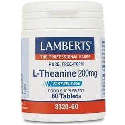 L Teanina 200 mg 60 Tabletas | Lamberts - Dietetica Ferrer