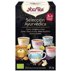 Seleccion Ayurvedica Bio 18 Bolsitas | Yogi Tea - Dietetica Ferrer