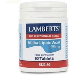 Acido Alfa Lipoico 300mg 90 Comprimidos | Lamberts - Dietetica Ferrer