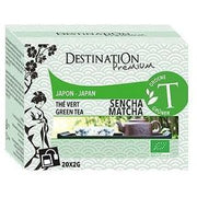 Te Verde Sencha Japon Bio 20 Bolsitas | Destination - Dietetica Ferrer