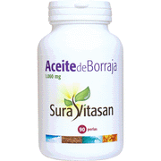 Aceite de Borraja 1000 mg 90 Perlas | Sura Vitasan - Dietetica Ferrer