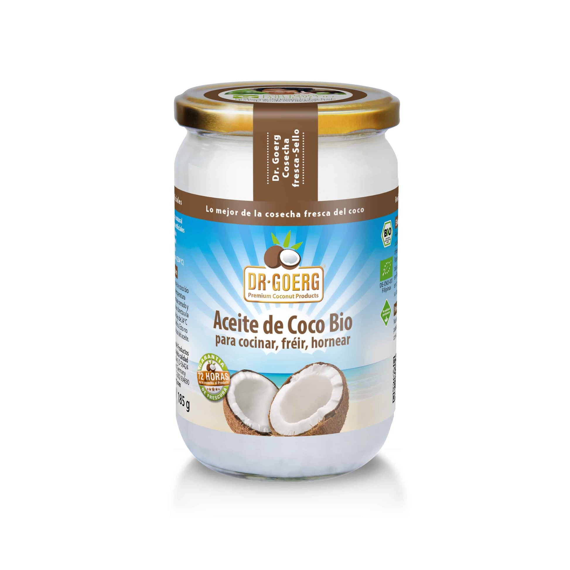 Aceite de Coco Premium Bio | Dr Goerg - Dietetica Ferrer