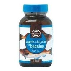 Aceite de Higado Bacalao 45 Perlas | Naturmil - Dietetica Ferrer