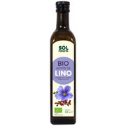 Aceite de Lino Bio 500 ml | Sol Natural - Dietetica Ferrer