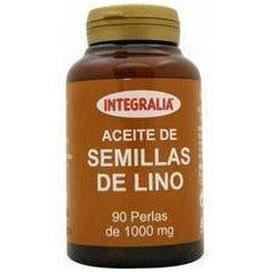 Aceite Semillas Lino 90 Perlas | Integralia - Dietetica Ferrer
