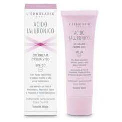 Acido Hialuronico CC Cream Cara SPF 20 Tono Miel 50 ml | L’Erbolario - Dietetica Ferrer
