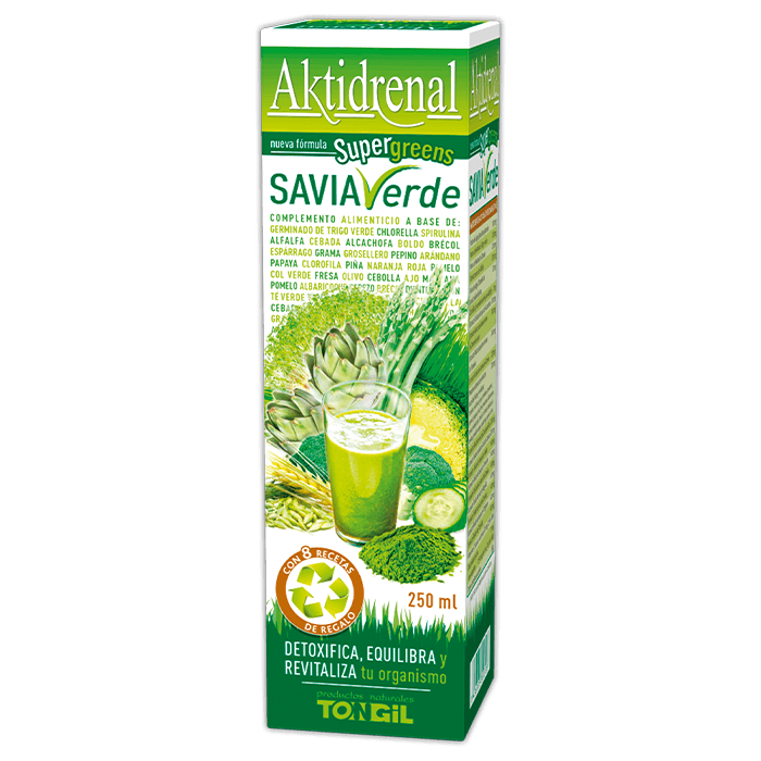 Aktidrenal Savia Verde | Tongil - Dietetica Ferrer